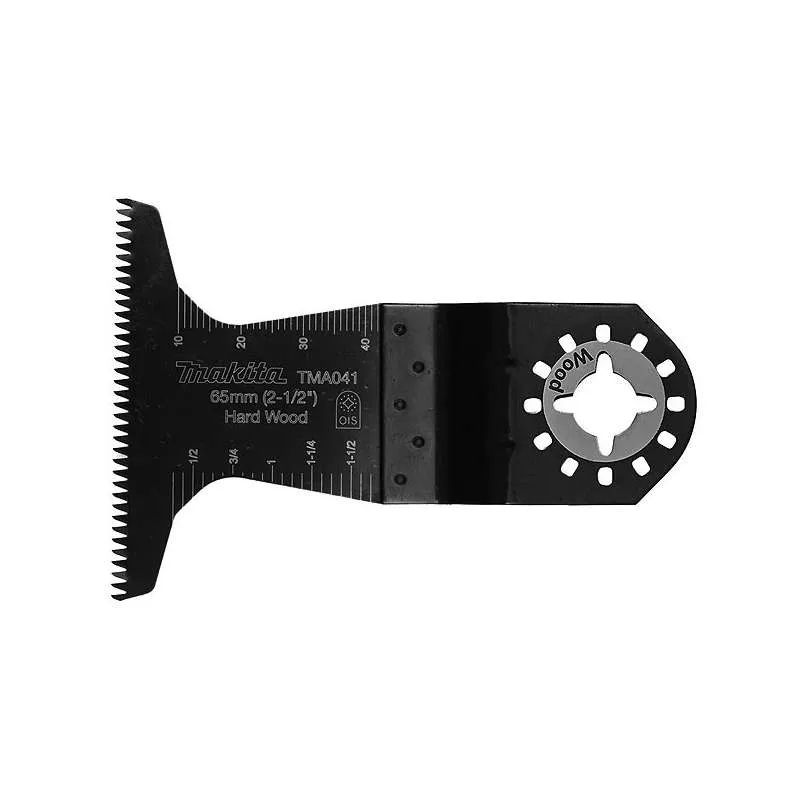 Lame plongeante HCS MAKITA B-64901 pour coupe prompt de bois avec clous 65 x 40 mm