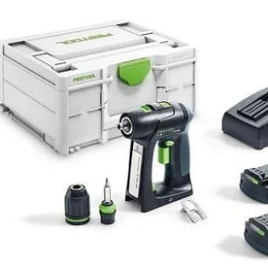 Perceuse-visseuse sans fil Festool C 18 C 3.1-Plus 576437 acquérir à bas prix