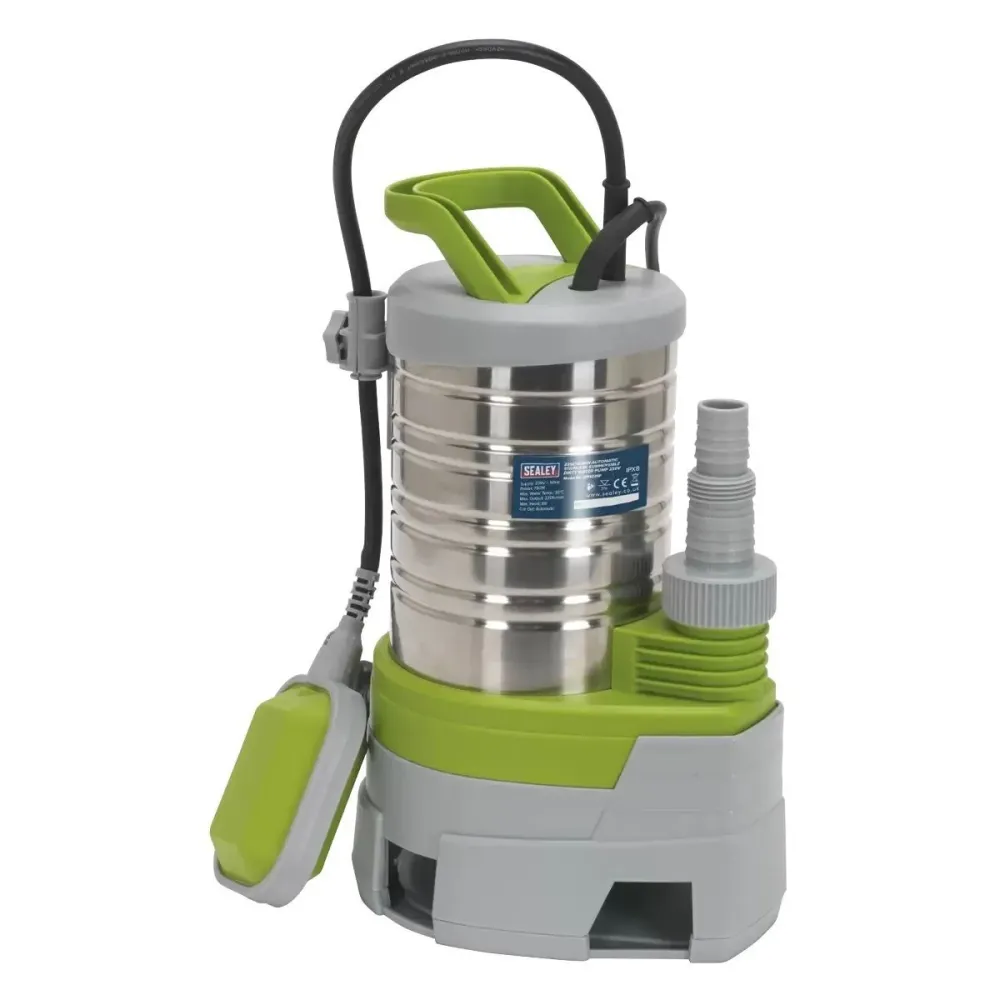 Sealey WPS225P Submersible Inoxydable Water Pump 225L/min 230V