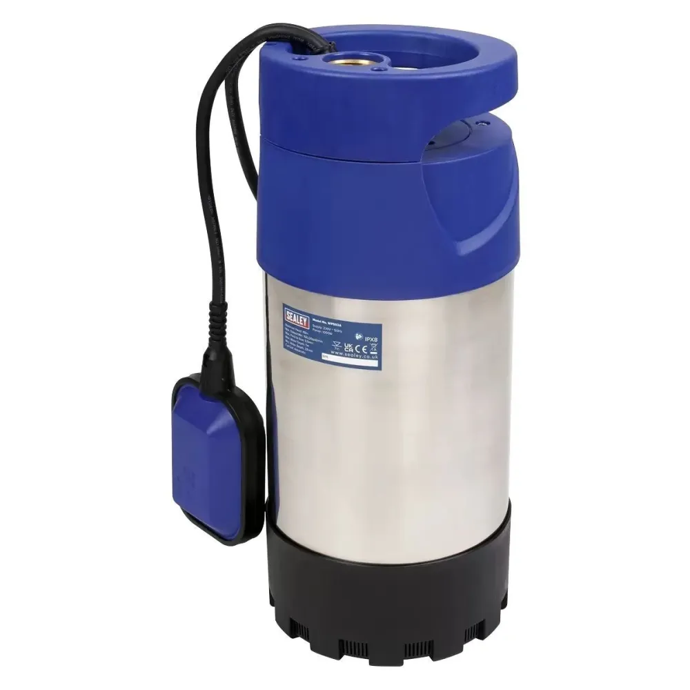 Sealey WPS92A Submersible Inox Water Pump 92L/min 230V