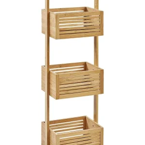 Badkamerkast bamboe lichthout WAVERLY