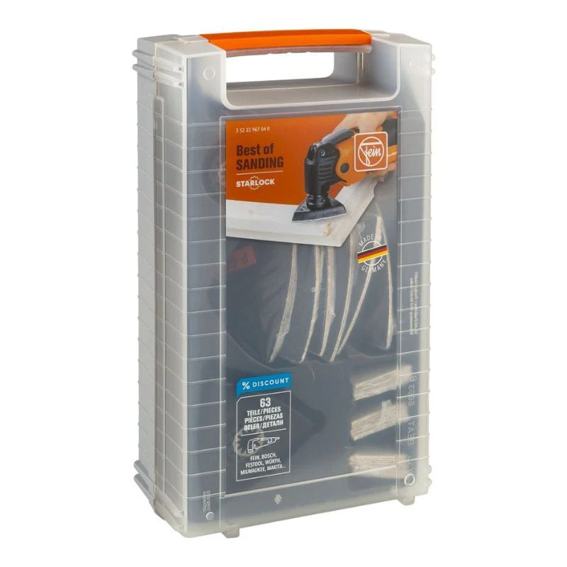 Coffret ponçage 63 pièces Best- STARLOCK FEIN 35222967040