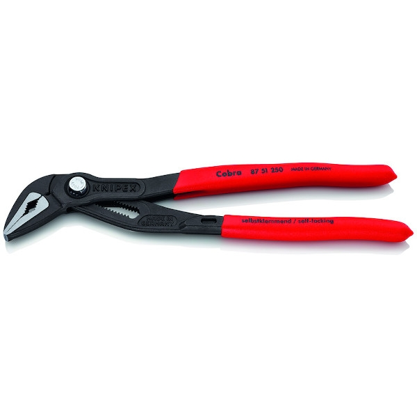 Pince multiprise COBRA effilée - Capacité de serrage : 42 mm - Longueur totale : 250 mm - KNIPEX