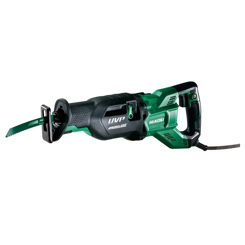 Scie sabre pendulaire moteur Brushless 1100W vit à désert 0-1200/0-1700/ 0-2000/0-2500/0-3000 tr/min, Courses 32mm, cap. A...