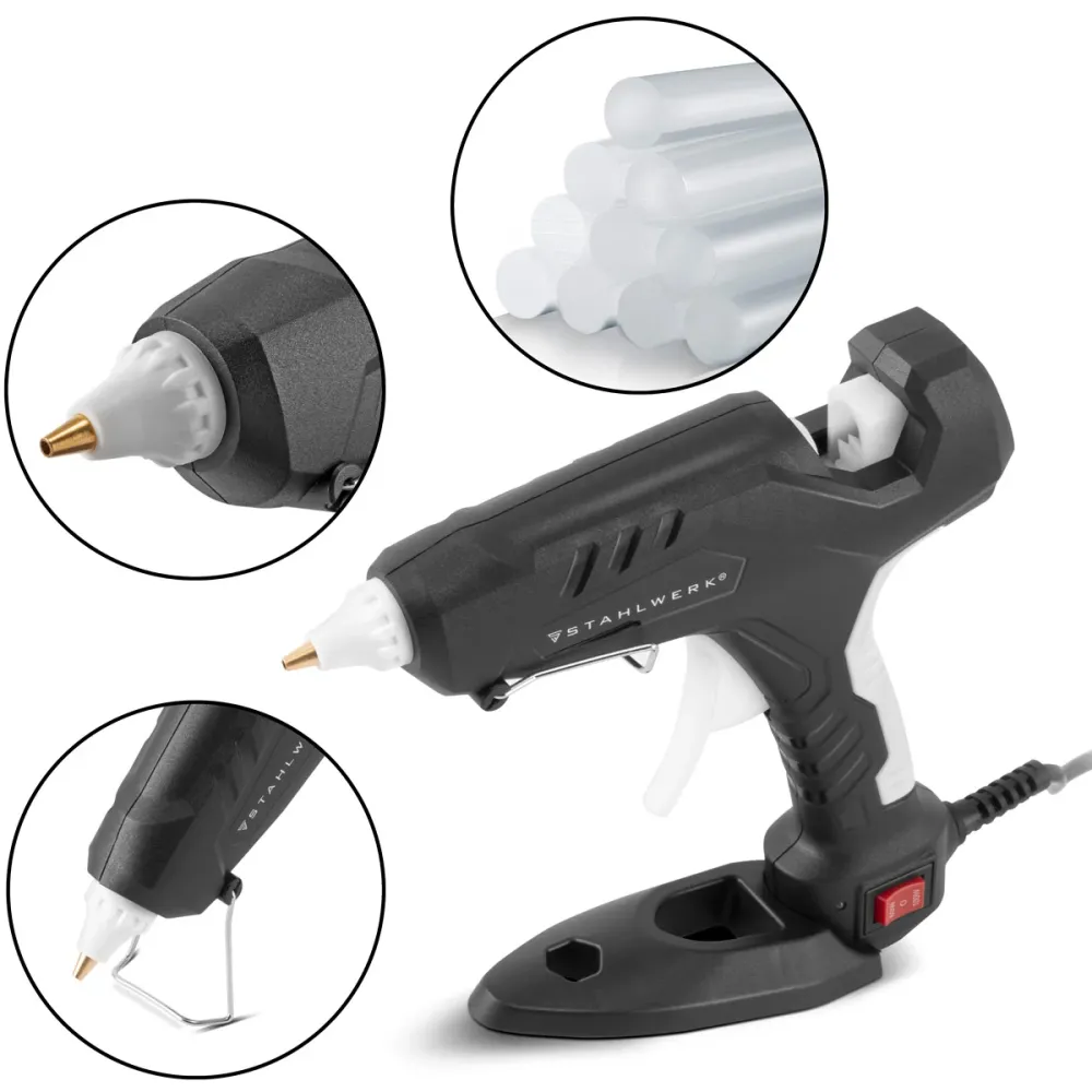 Visseuse Mécanisme d'acier pistolet à colle chaude HKP-100DT ST Profial Gies / Gale de colle chaude / Gale de fusion avec...
