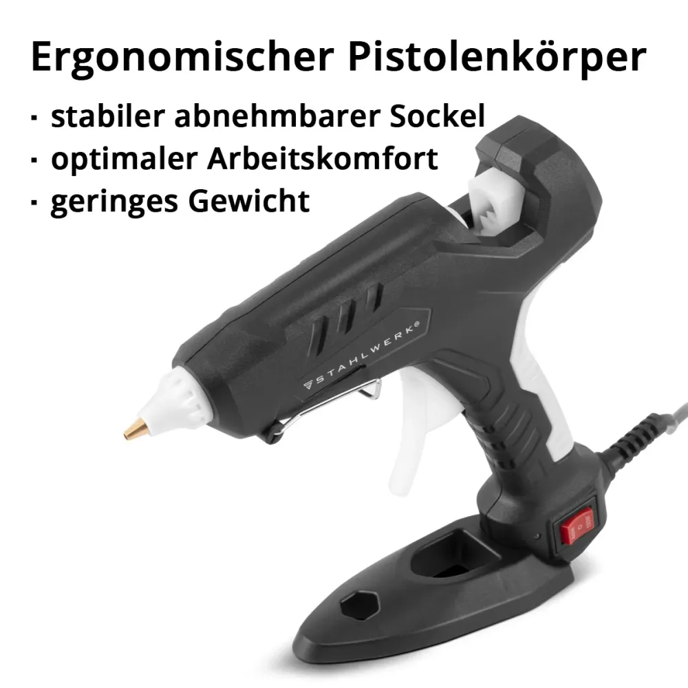 Visseuse Mécanisme d'acier pistolet à colle chaude HKP-100DT ST Profial Gies / Gale de colle chaude / Gale de fusion avec...