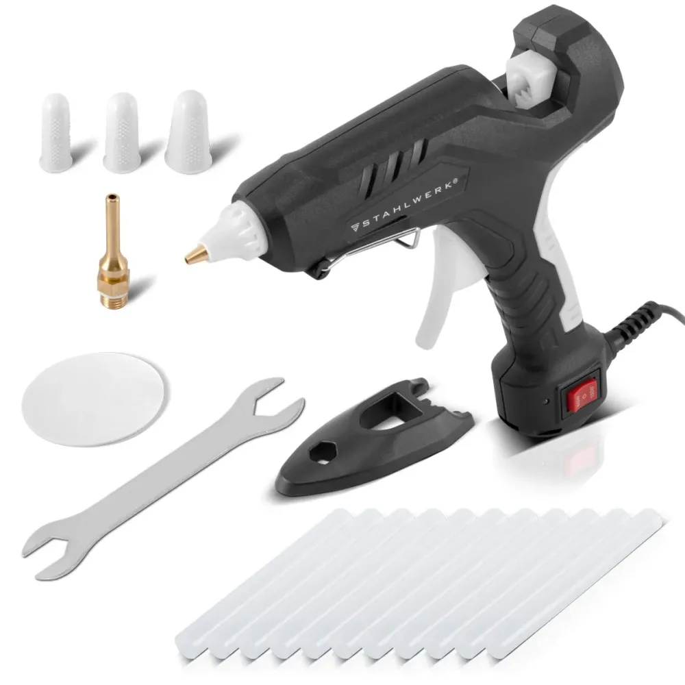 Visseuse Mécanisme d'acier pistolet à colle chaude HKP-100DT ST Profial Gies / Gale de colle chaude / Gale de fusion avec...
