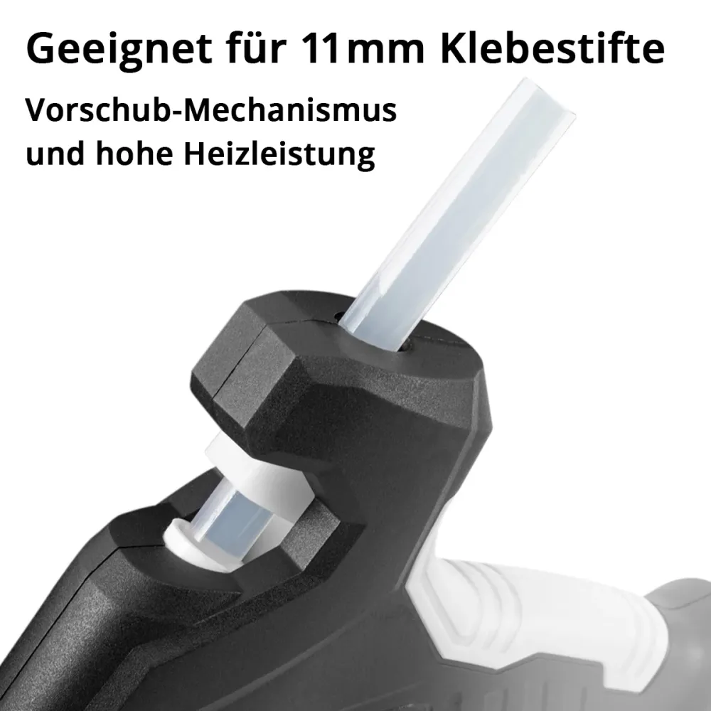 Visseuse Mécanisme d'acier pistolet à colle chaude HKP-100DT ST Profial Gies / Gale de colle chaude / Gale de fusion avec...