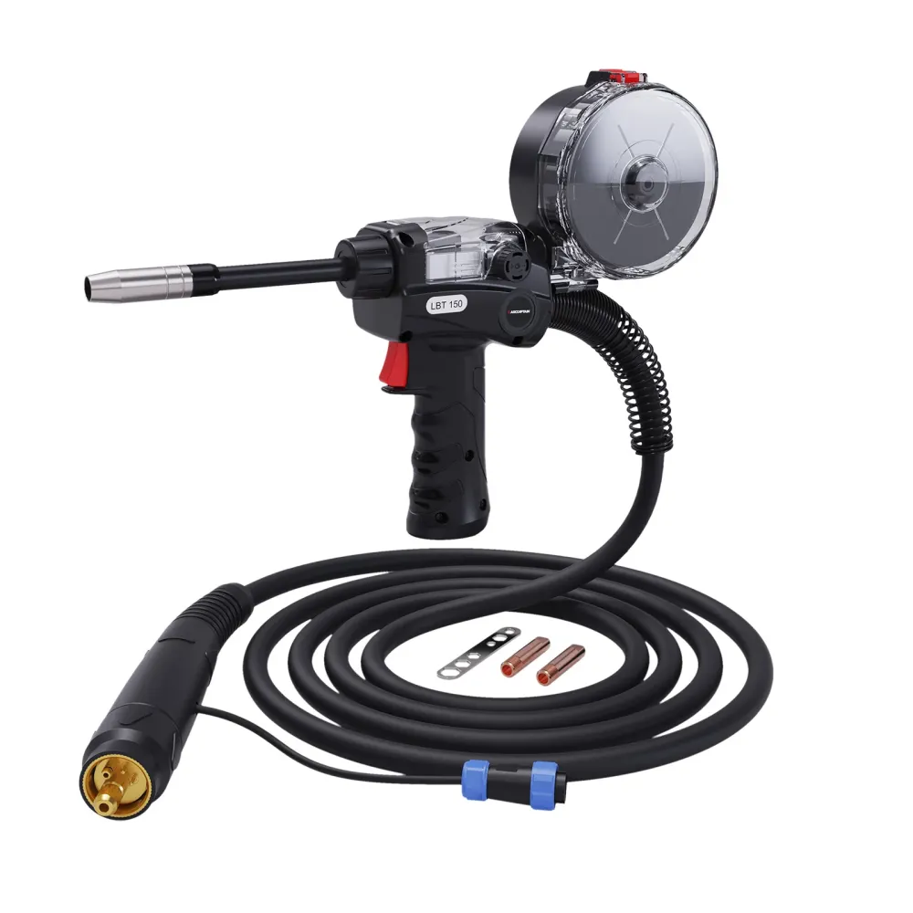 Pistolet à bobine Arccaptain pour un excellent soudage de l'aluminium