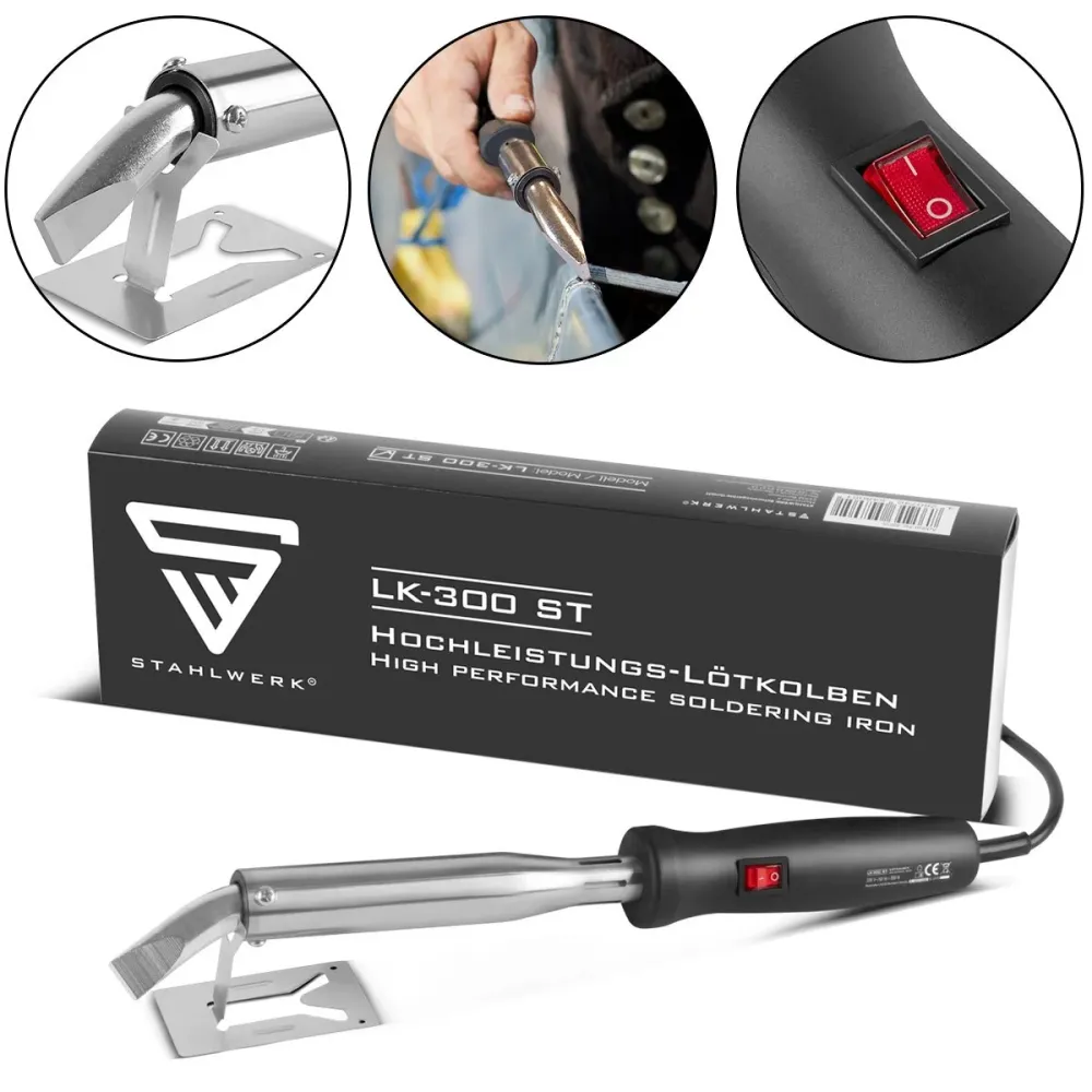 Piston de sondage à haute performance Steelworks LK-300 STPECIAGE ÉLECTRIQUE STÉRÉE | Lötstation | Pistolet à ligne avec u...