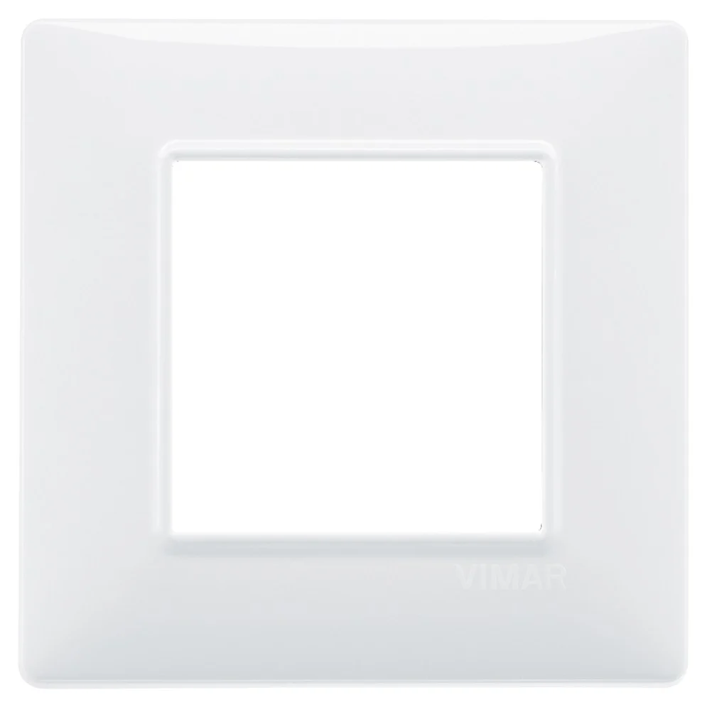 PLACCA VIMAR PLANA 2 MODULI BIANCO 14642.01