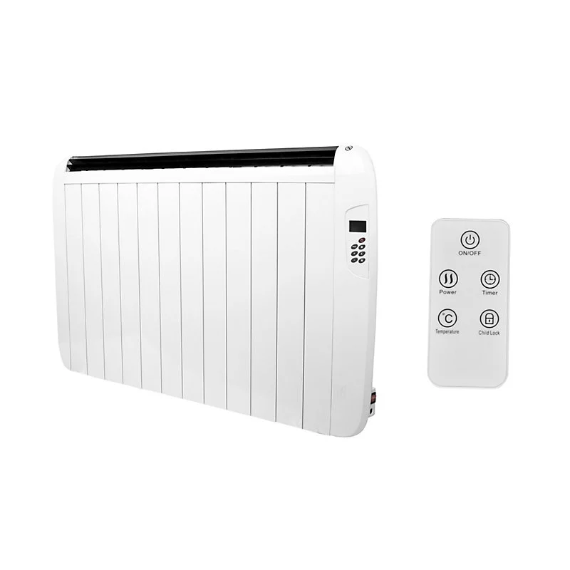 Radiateur Electrique aluminium mural Celerad Sannover 1800 W pour salle de bain