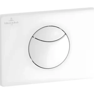 Étanche IP44 Plaque de déclenchement WC VILLEROY ET BOCH ViConnect 100S blanc