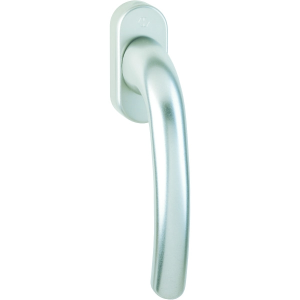 Certifié NF Poignée de fenêtre aluminium 0710/U26 TOKYO jaune or avec carré 7/32mm - HOPPE