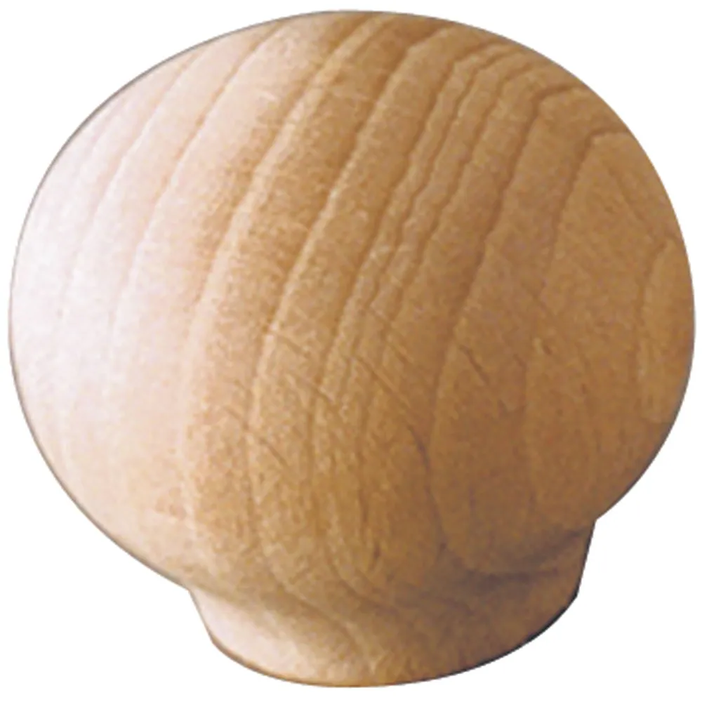 Bouton boule Hêtre avec Garantie 2 Ans