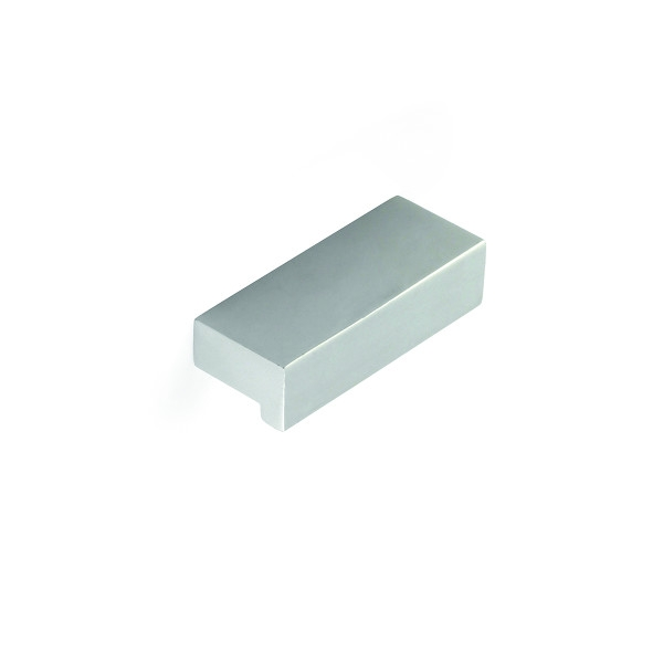 Patte de fixation Poignée de meuble acier SARAGOSSE - Finition : anodisé mat - Entraxe : 32 mm - Longueur : 44 mm - XHANDER