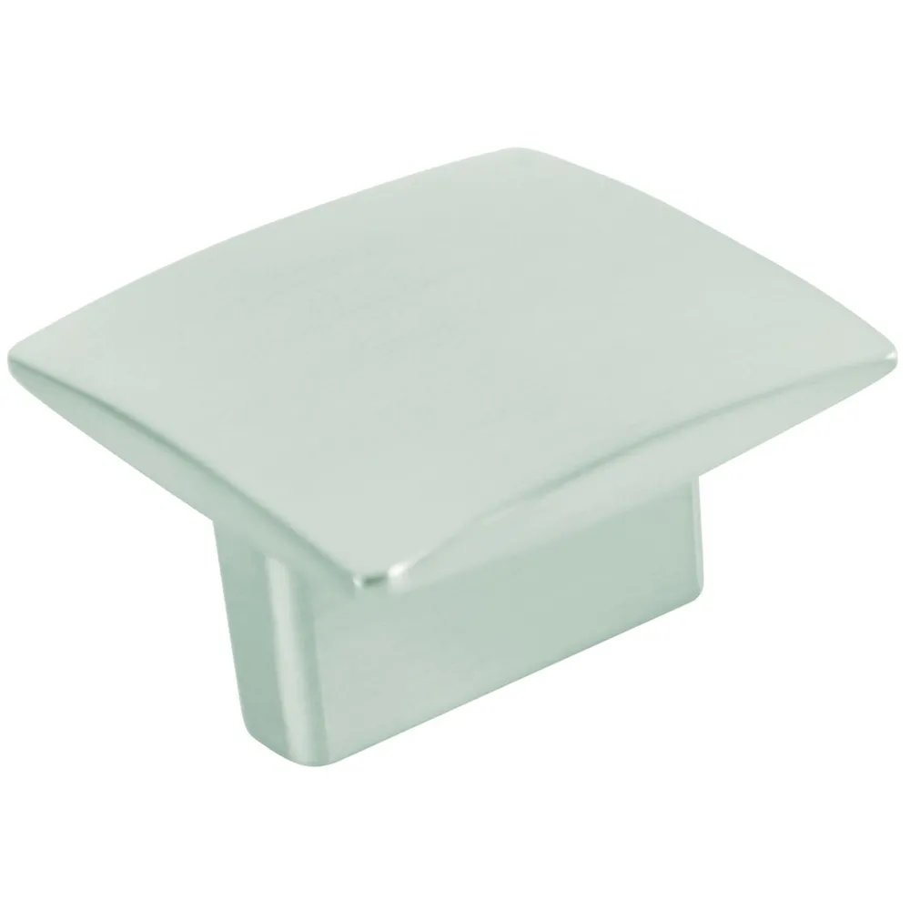 Poignée encastrable Bouton Ancien zamak Inox brossé