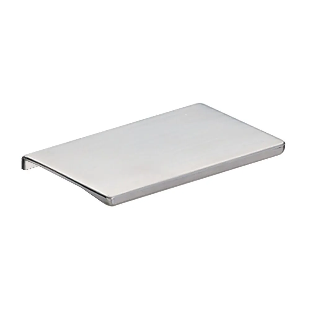 Poignée encastrable Poignée extra plate zamak Chromé mat