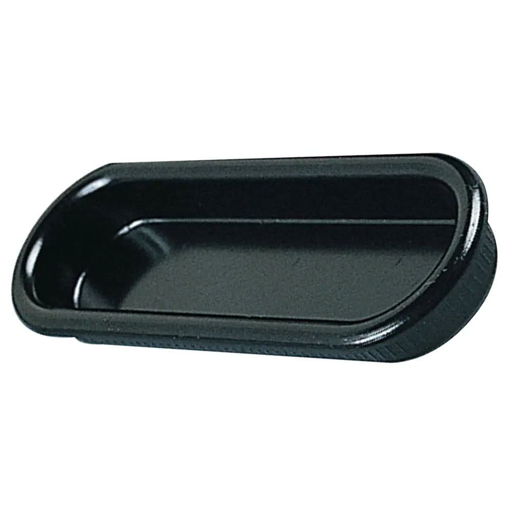 Poignée oblongue polyamide Noir