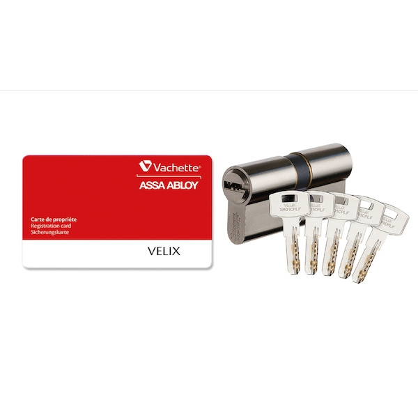 Professionnel Cylindre européen VELIX 7101 - varié - 35 x 45 mm - VACHETTE