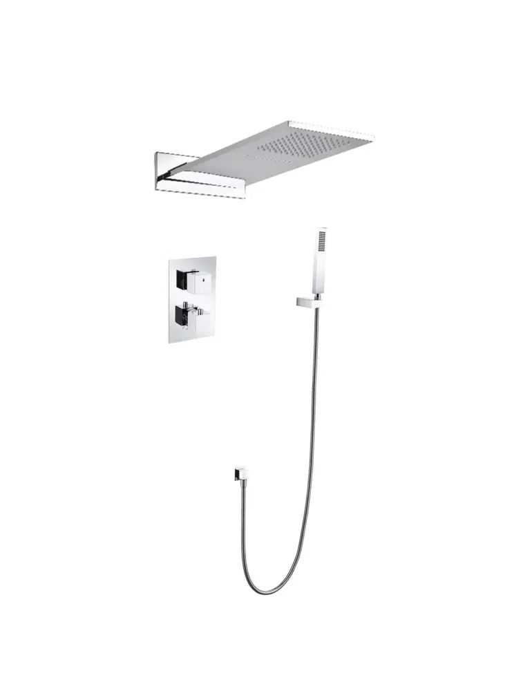 Tuyau flexible Ensemble douche à main et pomme de douche