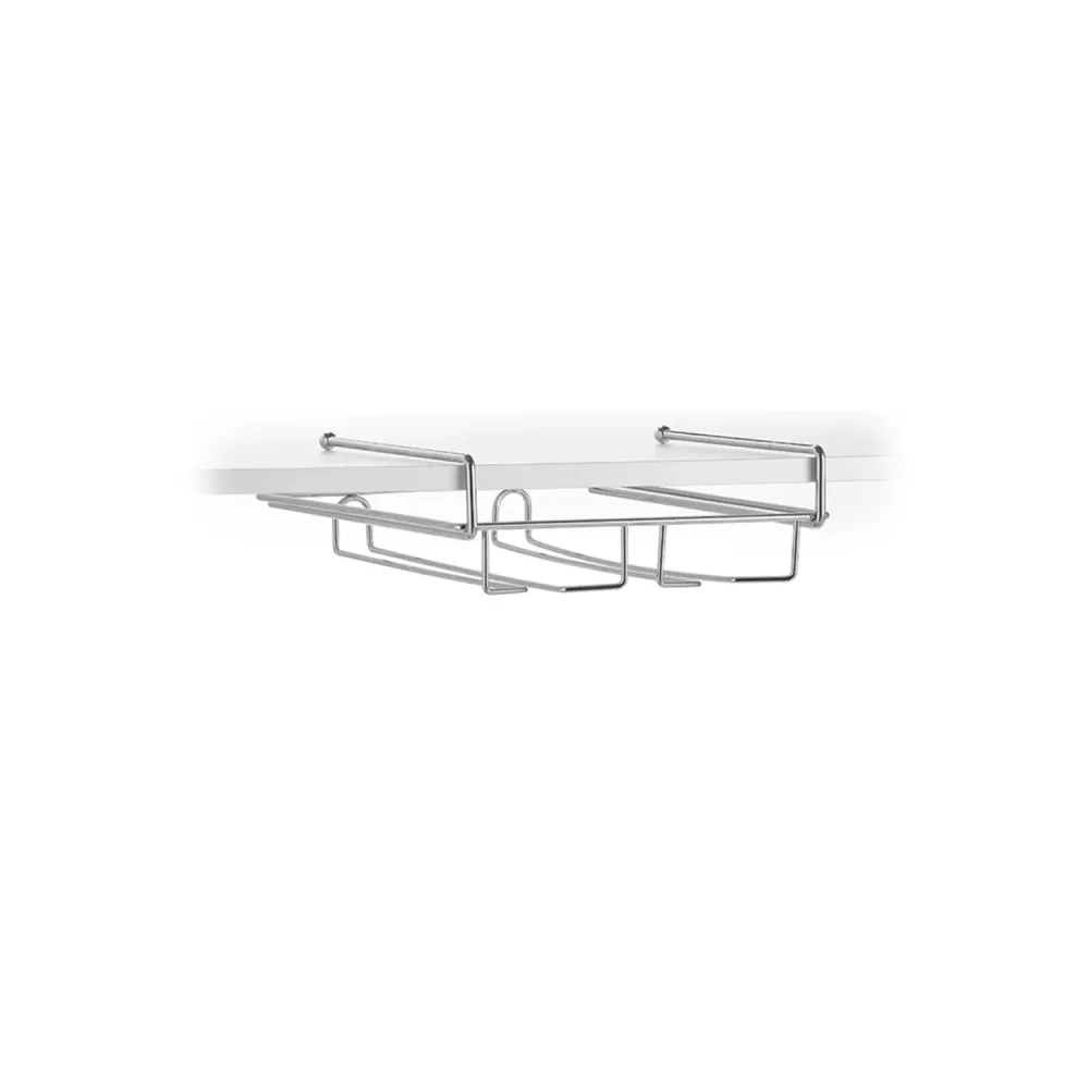Porta Bicchieri Metallo 34,5x27x9,5cm