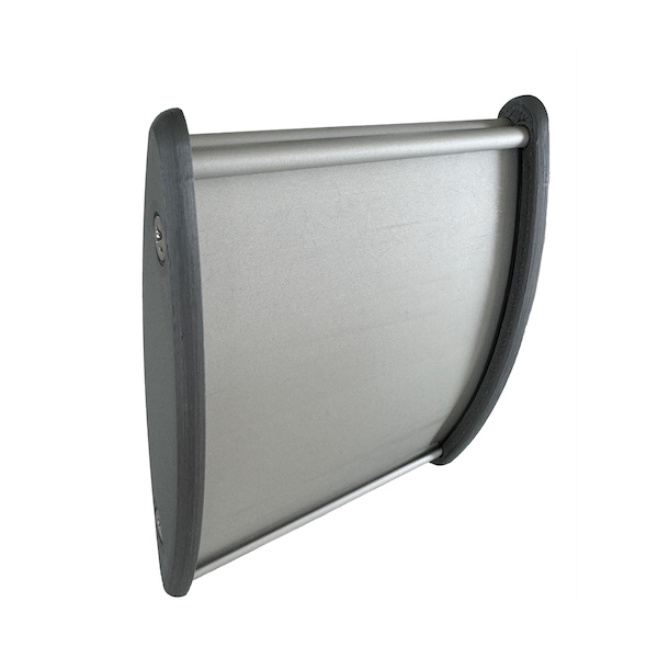Porte-étiquette en drapeau 105 x 80 mm argent - ATRIUS Dimensions 40 x 30 x 20 cm