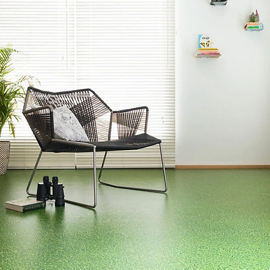 Barre de douche Sol Vinyle Nature - imitation Gazon - Rouleau de 4m x 5m