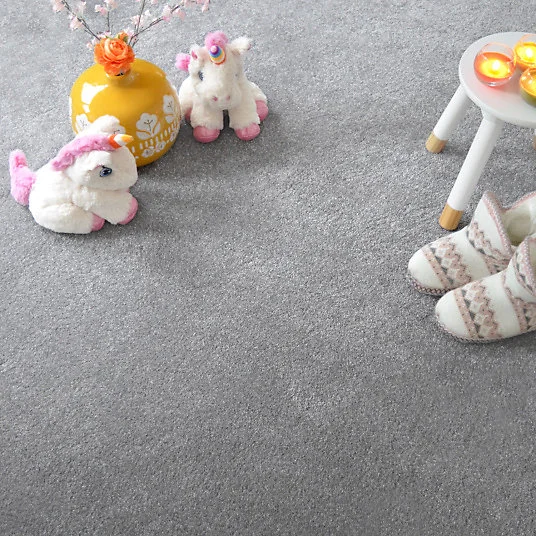 Moquette chambre ou salon - Select - Gris - Rouleau de 4m x 5m - Installation Facile