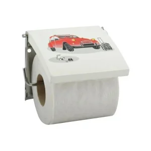 Porte rouleau papier wc Mural 2CV MSV pour salle d'eau