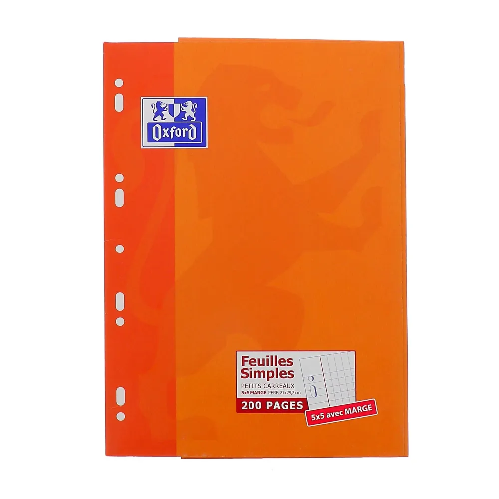 Porte-savon Feuillets mobiles 21x29,7 cm 200p Q.5x5 de OXFORD chez Alpha55 – Qu… – L’alliance parfaite entre style et utilité