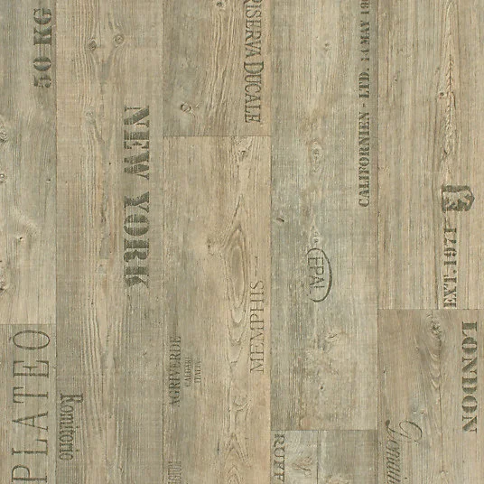 Professionnel Sol Vinyle First - Imitation parquet marqué - Rouleau de 4m x 5m