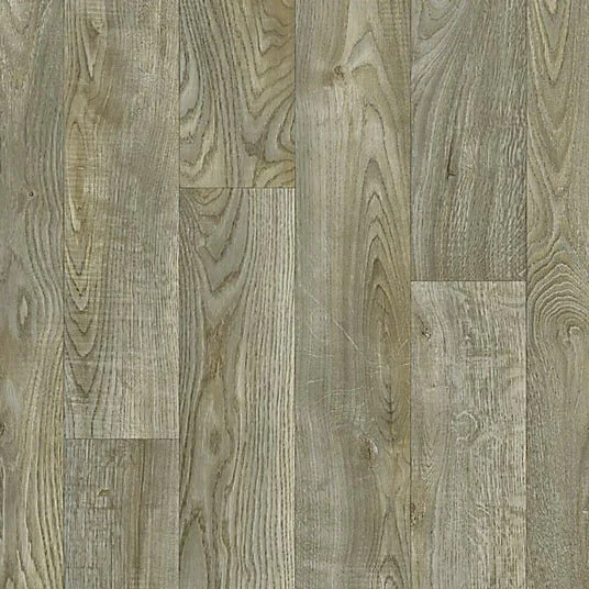 Sol Vinyle Textile - Noir jais Edition - Aspect parquet - Chêne foncé - Rouleau de 4m x 19m Résistant à la rouille
