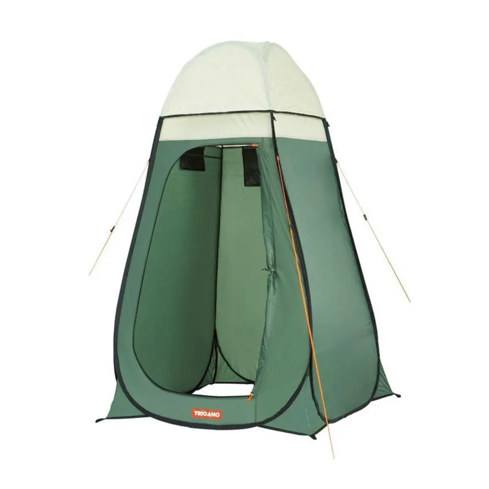 Toilettenzelt Silma Vite Camping Umkleidezelt, Duschzelt 120x120x195cm Grün