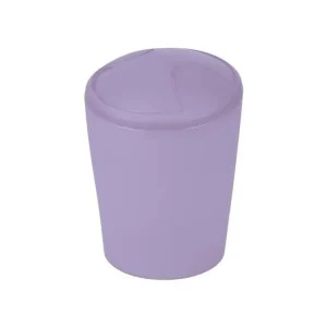 Poubelle à bascule de salle de bain PP MOVE 5L Lavande Spirella avec Garantie