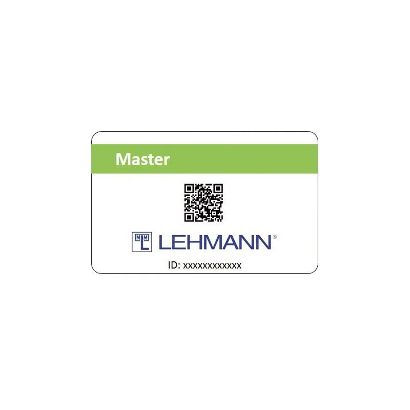 Cartes de programmation pour serrure électronique Captura Set de cartes de démarrage 051250021 LEHMANN