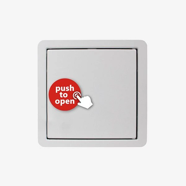 HKW porte d'entrée QUATTRO PUSH SLIM S (blanc) 98233 choisir à bas prix