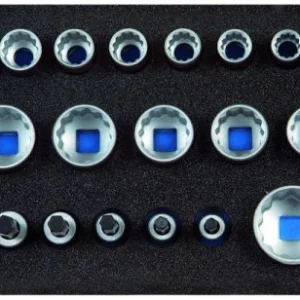 Insert GEDORE CT avec assortiment jeu d'inserts pour clés à douille 1/2'' profil UD CT 2308916...