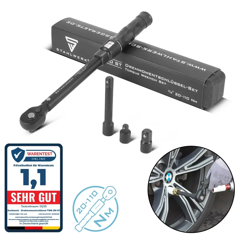 Majeur de virage en acier TWS-1110 ST 20-110 NM 3/8 “SCHALTWNRARRE | CLÉS RACHET | Ratchet | Ratchet | Ratchet avec échell...