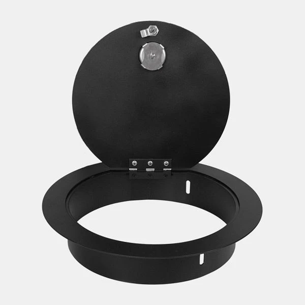 Porte d'entrée HKW SUPERIOR noire années 9020 acquérir à bas prix pour fondations