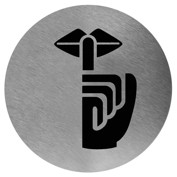 Symbole de porte KEMMLIT Basic calme qualité supérieure acier inoxydable 252.418 obtenir à bas prix