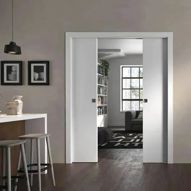 Double Porte coulissantes encastrée 2P 2000/2100/105 SCIRIGNO -Made ITALY-