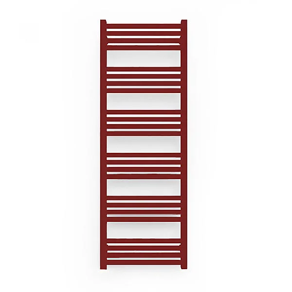 Sèche-serviette électrique rouge marron de 1620mm de haut et 580mm de grand - 800 Watt - FIO1620/580E83011