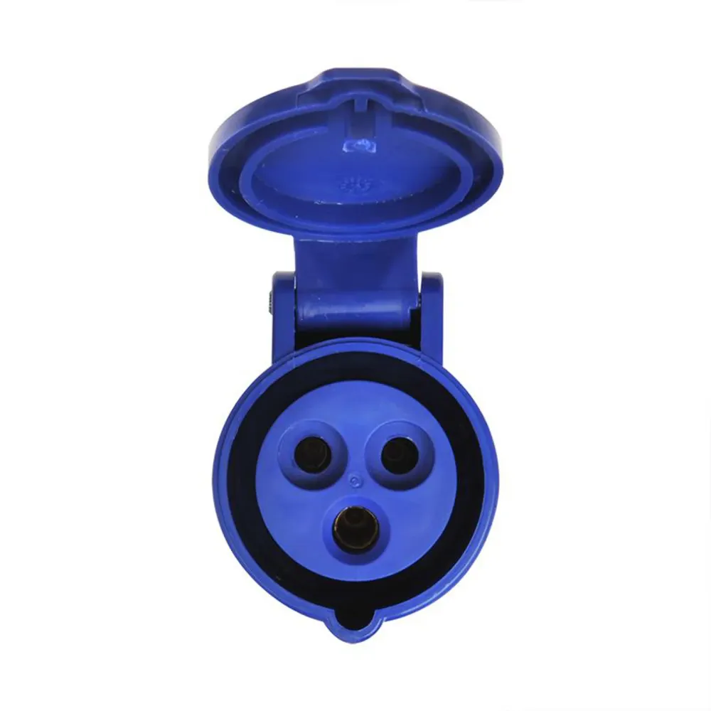 Prise programmable WiFi CEE Adapter Schuko auf CEE 200-250V, 16A, 3polig, 12 cm, Ip44