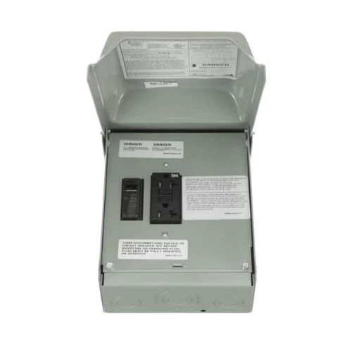 20A Surface GFCI Receptacle Assembly U010C010