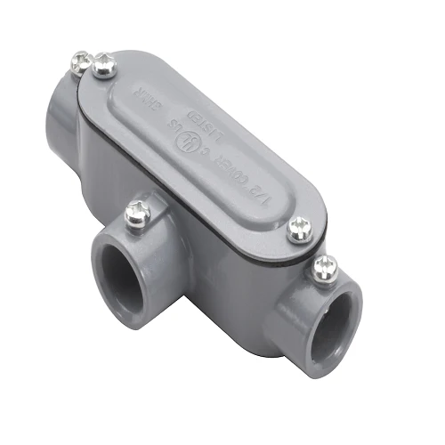 3/4" EMT T-Type Conduit Bodies Cover And Gasket ET2CG (Pack 30)