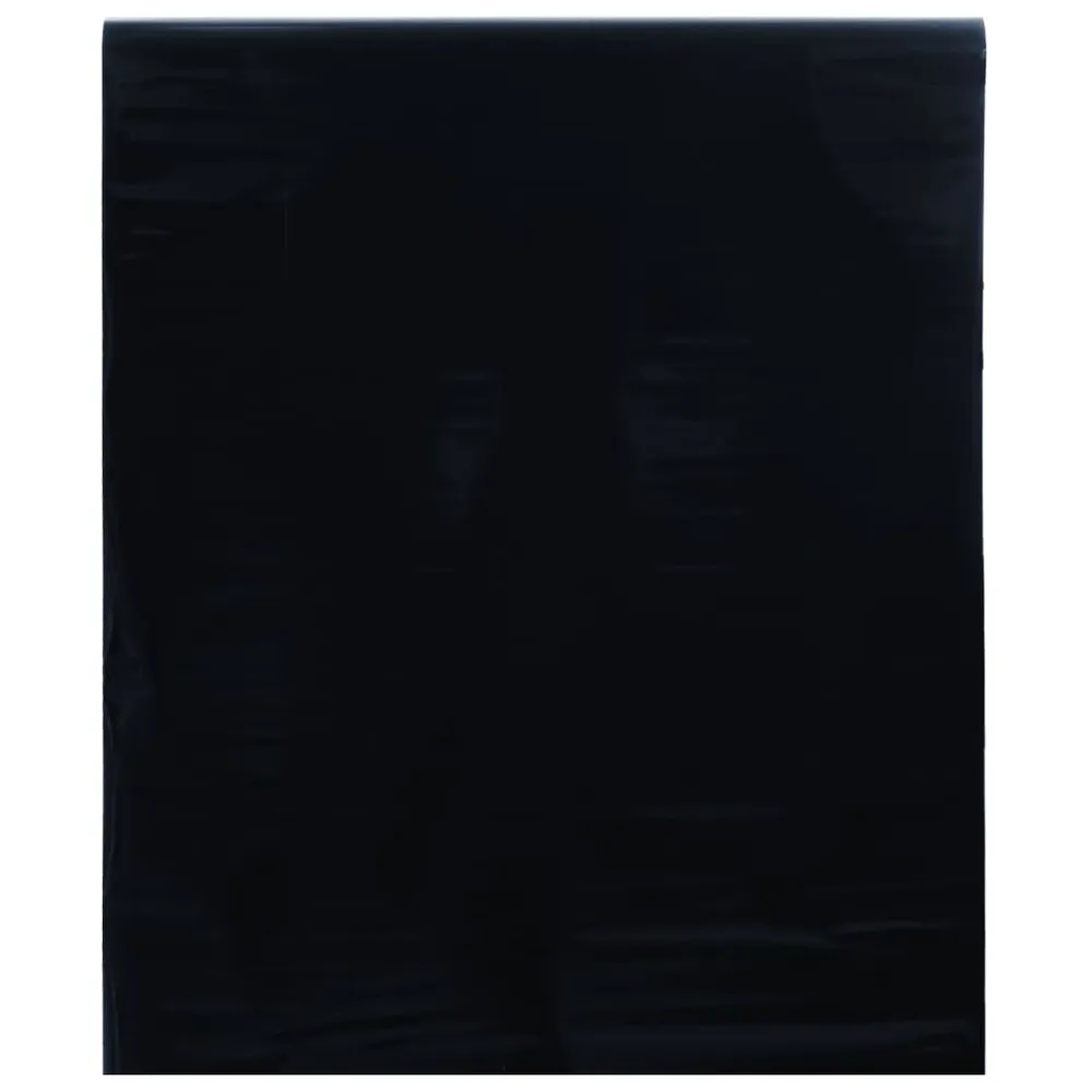 Film de fenêtre statique dépoli noir 45x1000 cm VINYLE