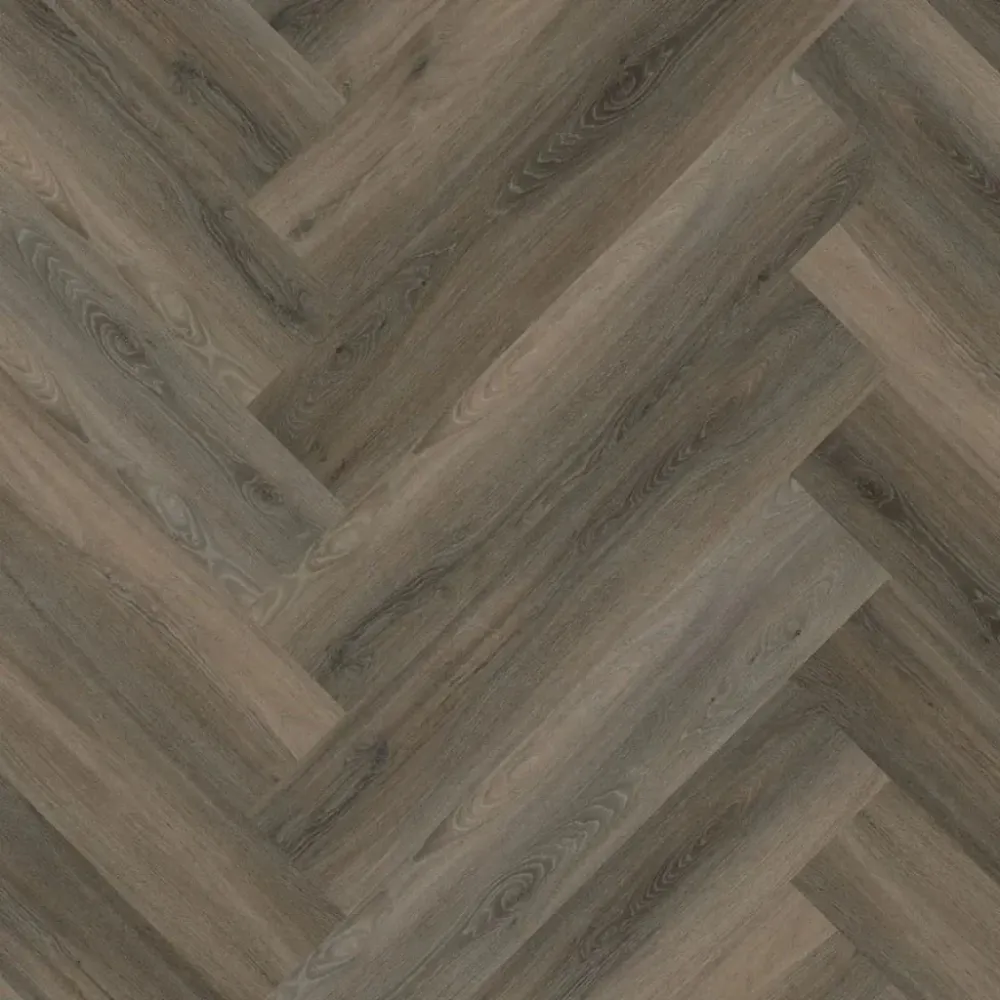 Floorlife Yup Herringbone Paddington Dark Grey Dryback VINYLE