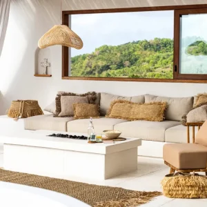 Raffia Cushion Cover Rectangular - Naturel - 35x100