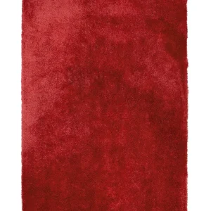 Vloerkleed tissu synthétique rood 140 x 200 cm EVREN
